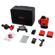 Лазерный уровень RGK ALPHA 4D с зеленым лучом Арт. 722880