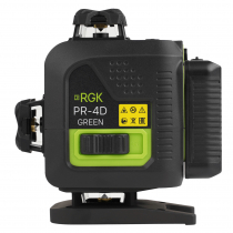Лазерный уровень нивелир RGK PR-4D Green Арт. 756839 (Зеленый луч)