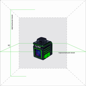 Лазерный уровень ADA Cube 360 Green Ultimate Edition Арт. А00470 (Зеленый луч)_2